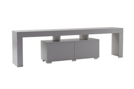 Nordure Soporte TV Enclave Grey 180 cm Ancho x 50 cm Alto x 31.3 cm Fondo Gris